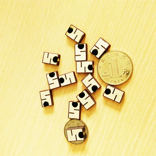 10 шт. металлическая устойчивая электронная этикетка микро-миниатюрная RFID керамическая электронная этикетка