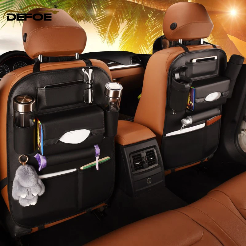 

car back seat bag car seat storage bag creative car seat cover Multifunctional car seat storage box Class B material