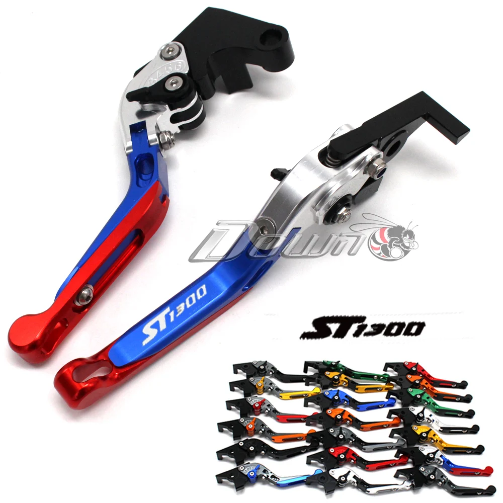 

For HONDA ST1300/ST1300A ST 1300 2003-2007 2006 2005 2004 Motorcycle Accessories Adjustable Short / Long Brake Clutch Levers CNC