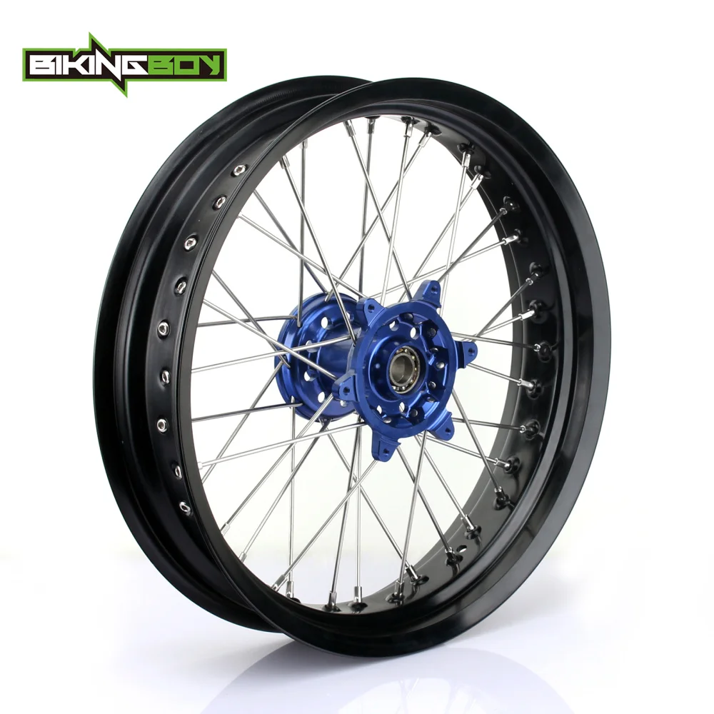 BIKINGBOY 3 5x17 &quotвнедорожный супермото передний обод колеса концентратор набор 36
