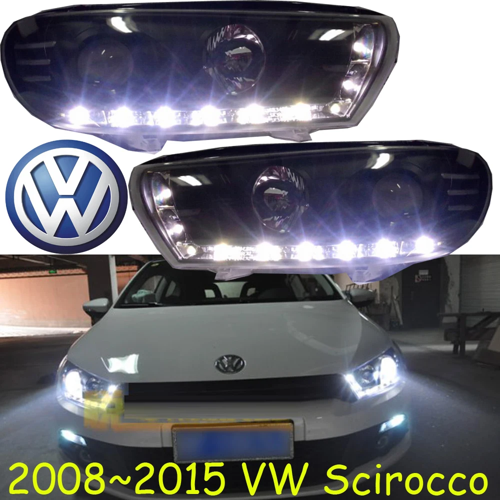 Головной светильник Scirocco, 2008~(подходит для LHD, RHD нужно добавить 200 USD),! противотуманный светильник Scirocco, 2 ps/se+ 2 шт балласт aozoom, Scirocco