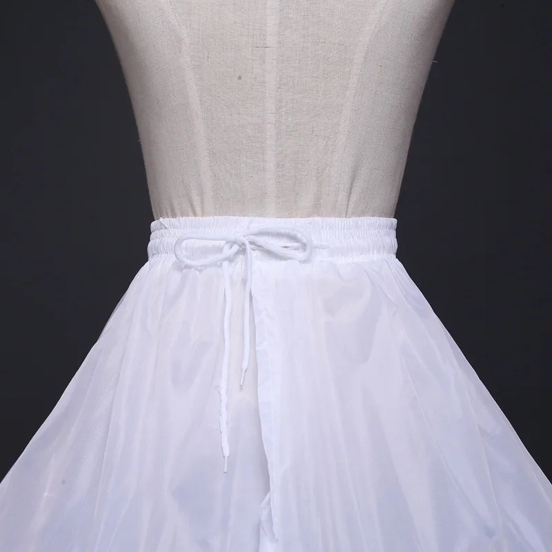 Новые Дешевые Длинные свадебные Подъюбники для свадебное платье 4 обруч бальное кринолин нижняя юбка, свадебные аксессуары