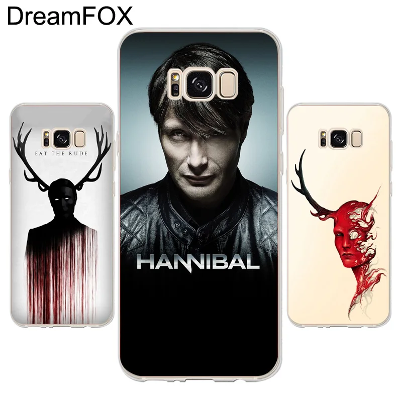 DREAMFOX K068 dr hannibal lecter Мягкий ТПУ силиконовый чехол для samsung Galaxy Note S 6 7 8 9 Edge Plus Grand Prime |