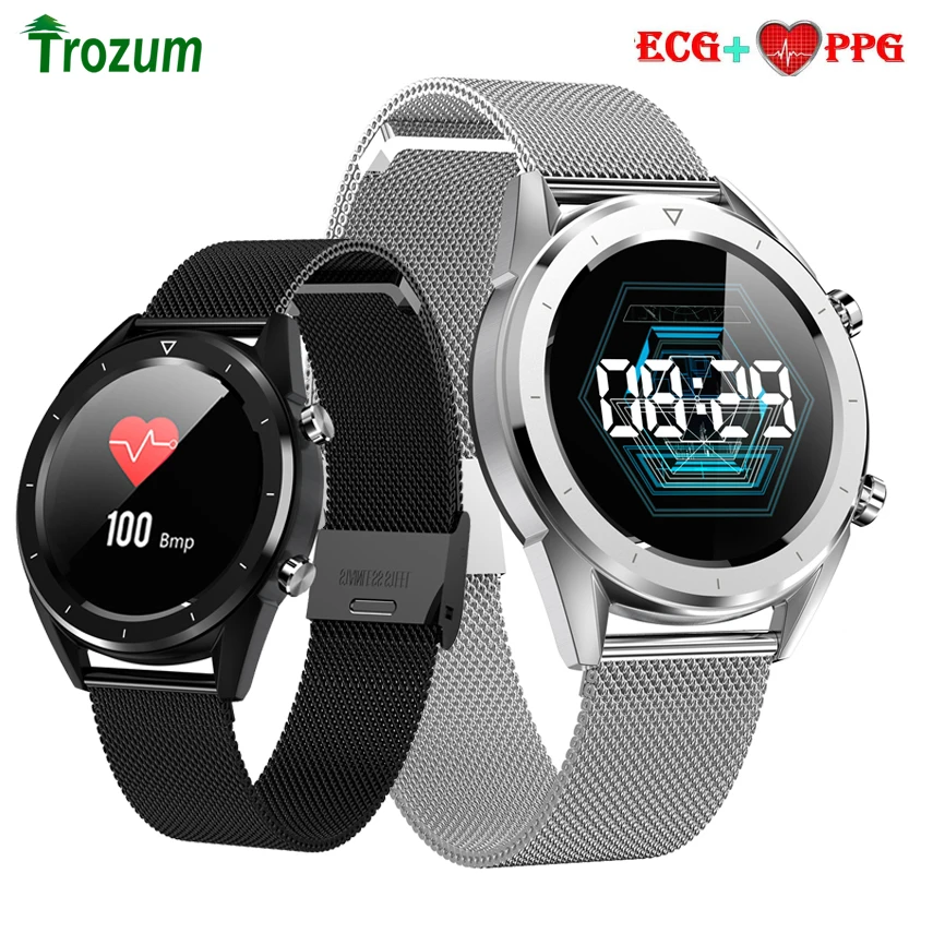  DTNO.1 DT28 Smart Watch ECG Heart Rate Monitor Waterproof Men Payment Fitness Tracker Wristband Sma - 32981649910