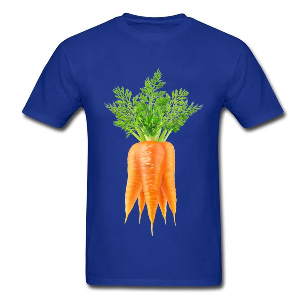 O-Neck Bunch of carrots 100% Cotton Fabric Men Top T-shirts Casual Short Sleeve Tops T Shirt Cute Casual Tee-Shirts Bunch of carrots blue