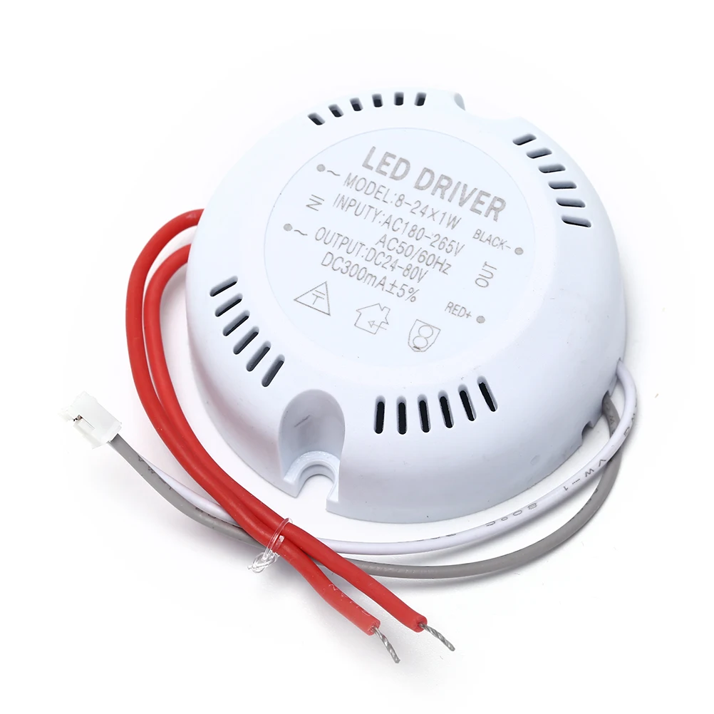 1 pc LED Driver Power Supply ceiling Driver 24W 36w 220v round driver