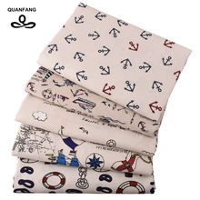 קוואן פאנג כהה סדרת כותנה מצעים לdiy Quilting תפירה ספת שולחן בד וילון תיק, כרית חומר חצי מטר(China)