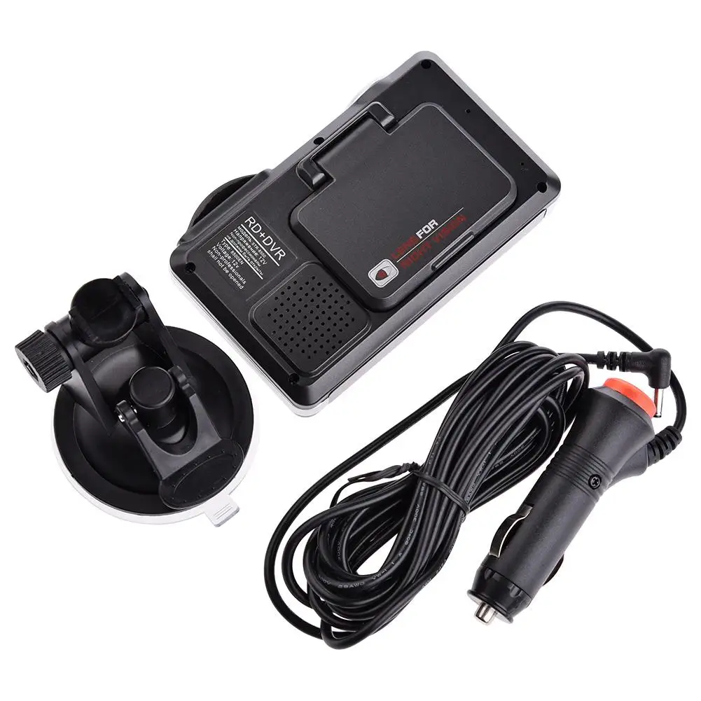 

High Quality Car DVR Camera 2-in-1 720P Car DVR Moving Speed Measuring Radar Car Camera Recorder In Dash Camera Car Accessories