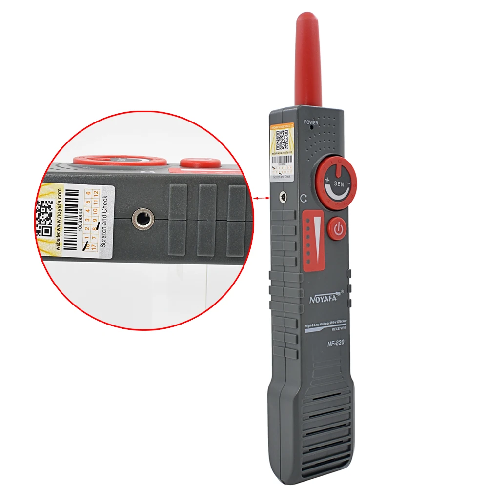 Noyafa новый дизайн NF 820 кабельный тестер высокое низкое напряжение анти помехи