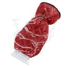 Три цвета автомобиля Лобовое стекло снег перчатка со скребком водонепроницаемый лед, снег, лопата удаления перчатка Чистый инструмент для авто автомобиль