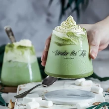 Стеклянная чашка, креативные кружки для молока, сока, воды, здоровый напиток, йогурт, кружка для влюбленных пар, Хрустальная чашка, подарки, прозрачная посуда для напитков