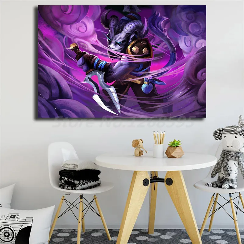 

Riki Dota 2 HD Wallpapers Wall Art Canvas Poster And Print Canvas Painting Decorative Picture For Office Living Room Home Decor