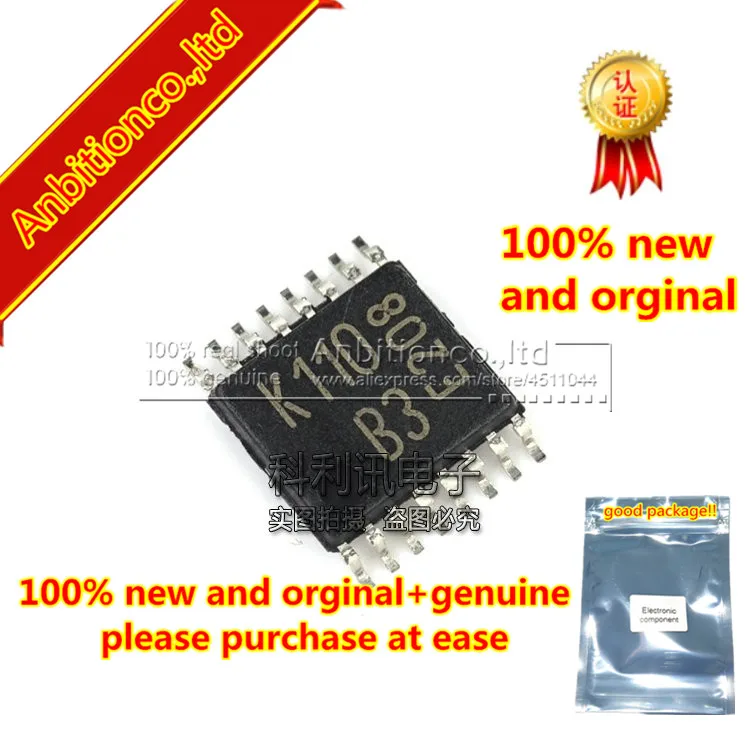 5 шт. 100% новый и оригинальный TDK5110 K110B3 TSSOP16 ASK/FSK передатчик 868/433 МГц в наличии |