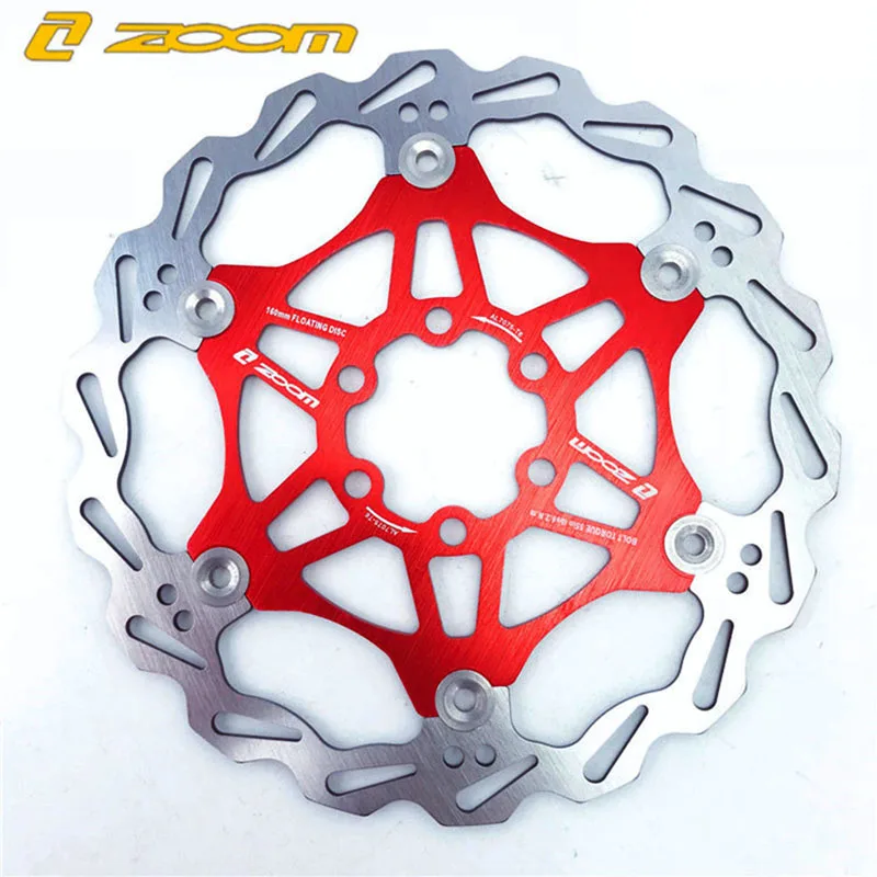 ZOOM горный велосипед MTB DH 6 дюймов 160 мм 180 203 плавающий дисковый тормозной ротор