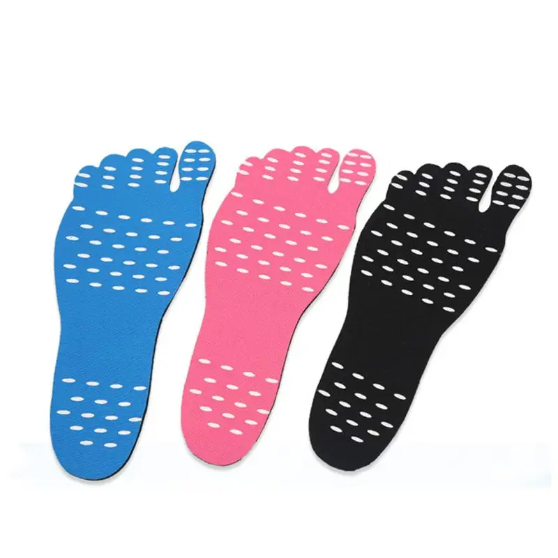 Sticker Shoes Stick On Soles Sticky Pads For Feet Beach Sock Waterproof