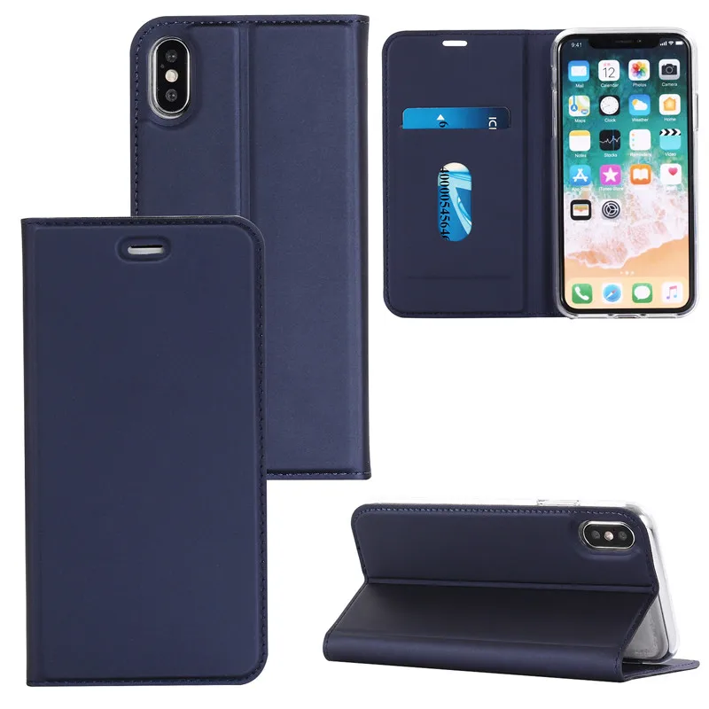 

For iphone XSMax Case Cover Flip Wallet Skin PU Leather Case for iphone XS XR X 5S SE 6 6S 7 8 Plus Capa Magnetic Coque TPU Card