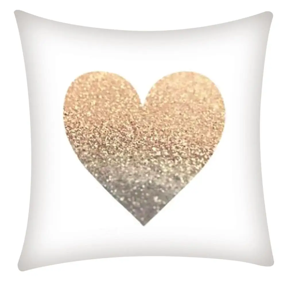 

Gajjar 4PCS Pillow Case Printing Polyester Fiber Cushion Sofa Car Cushion Cover Home Decoration Modern 45 * 45cm Square 10Jun 4