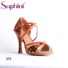 Бесплатная доставка Suphini микрофибры стелька танцевальной обуви с леопардовым обувь для танцев Профессиональная Танцевальная обувь 