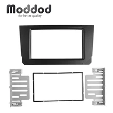 Doppio 2 Din Auto Radio Fasce per SEAT IBIZA ARONA DVD Stereo Pannello del Cruscotto Refit Installazione Dash Trim Kit telaio CD Lunetta