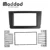Doppio 2 Din Auto Radio Fasce per SEAT IBIZA ARONA DVD Stereo Pannello del Cruscotto Refit Installazione Dash Trim Kit telaio CD Lunetta