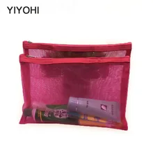 YIYOHI Travel Cosmetic Bag Women Fashion Black Mesh Zipper Makeup Case Animal Make Up Bags Organizer Storage Pouch Toiletry Bag цена YIYOHI Travel Cosmetic Bag Women Fashion Black Mesh Zipper Makeup Case Animal Make Up Bags Organizer Storage Pouch Toiletry Bag цены онлайн