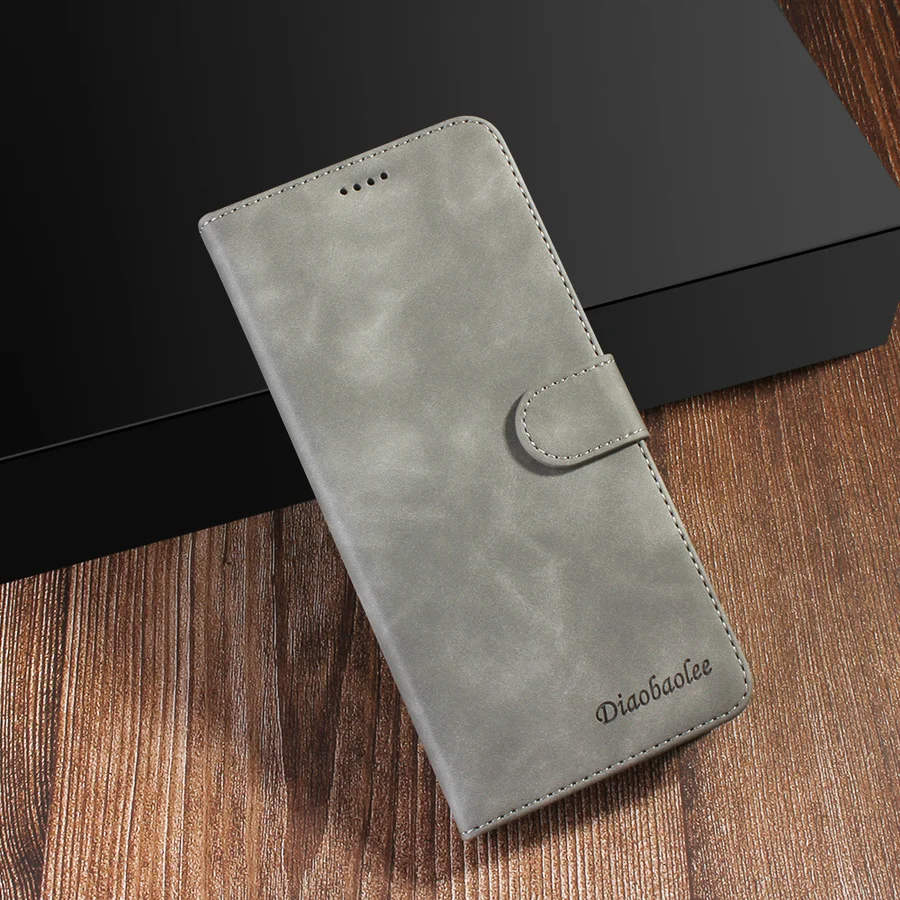 Luxury Matte Leather Flip Wallet Case for Oneplus 7 Pro 7 Card Holder Stand Phone Cover on One Plus 7 Pro 128gb Global 360 Case