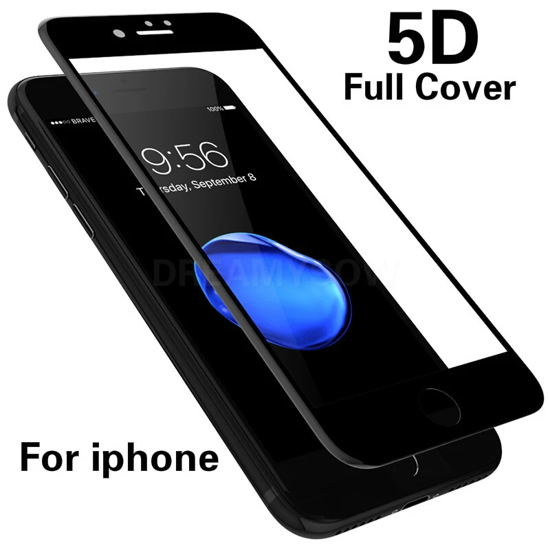 5D Защитная пленка для iPhone 6 7 8 6S Plus XR XS Max|Защитные стёкла и плёнки| |