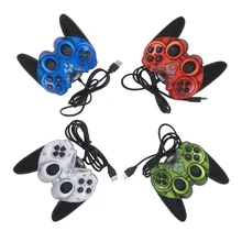 ПК USB Проводная Вибрация точный Управление игровой джойстик для компьютера Поддержка Win XP/Vista/7/8/10 K5