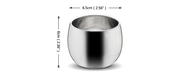 OBR чашка из нержавеющей стали кофейные кружки двухслойная чайная чашка для вина защищенная от ожогов чайная кружка посуда для напитков кухонные инструменты