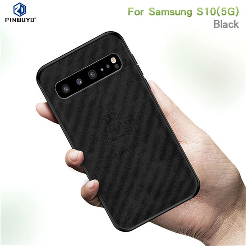 Чехол для телефона samsung Galaxy S10 5G винтажный плотный чехол из искусственной кожи 6 7