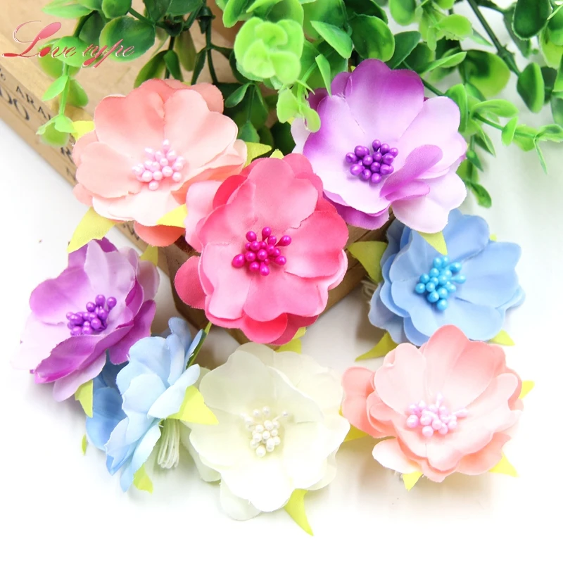 10PCS DIY High Quality 6CM Silk Artificial Flowers Head For Home Garden Party Wedding Car Decoration Scrapbooking Fake Flowers 10PCS DIY High Quality 6CM Silk Artificial Flowers Head For Home Garden Party Wedding Car Decoration Scrapbooking Fake Flowers
