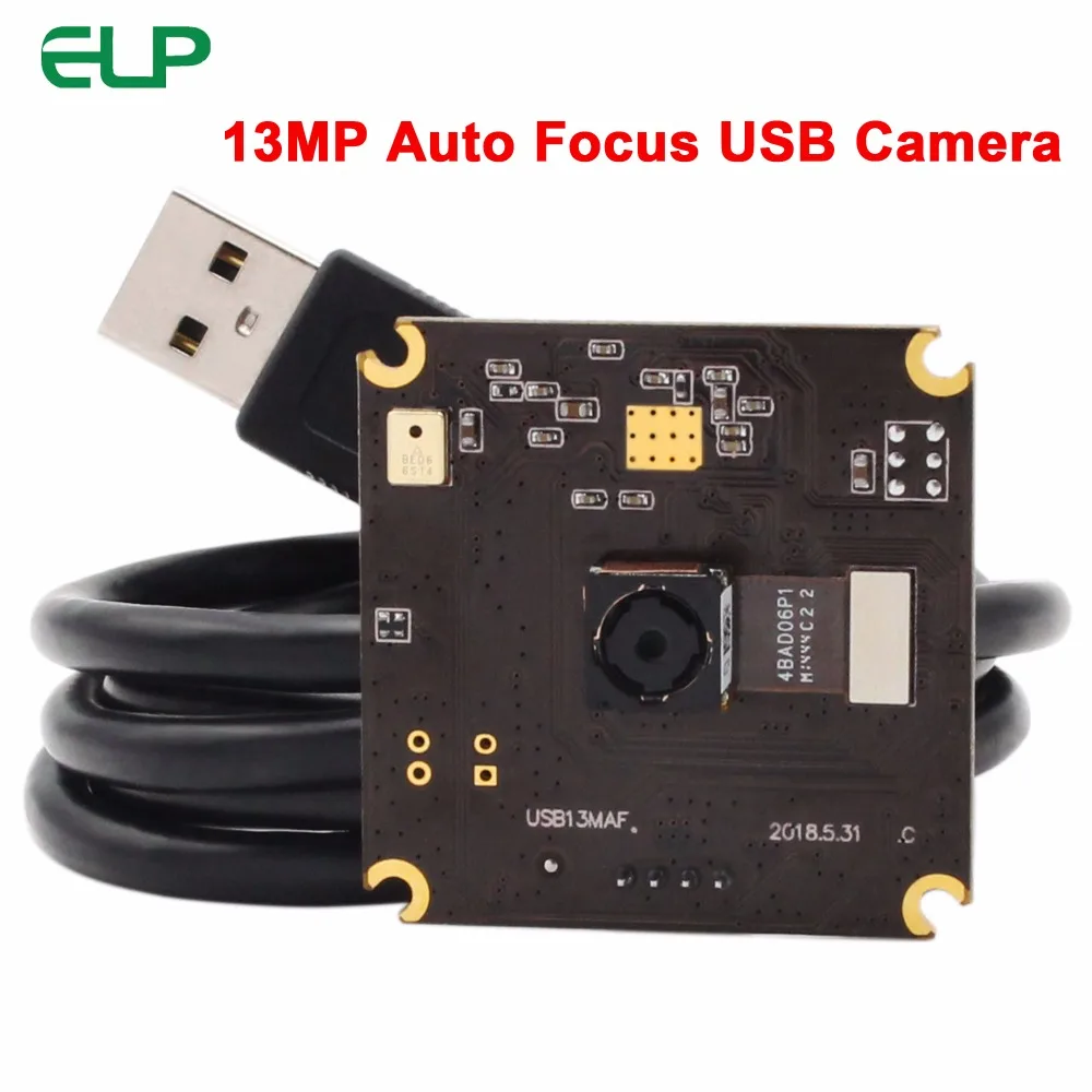 

13 MP SONY IMX214 3840*2880 4K USB Camera Module MJPEG YUYV Autofocus UVC USB Camera Board for Android Linux Windows MAC OS