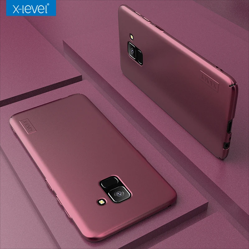 

For Samsung Galaxy A6 A6Plus A6s A8 A8Plus 2018 case X-Level Slim Soft Tpu Matte Back Cover for Galaxy A600 A730 A530 G620