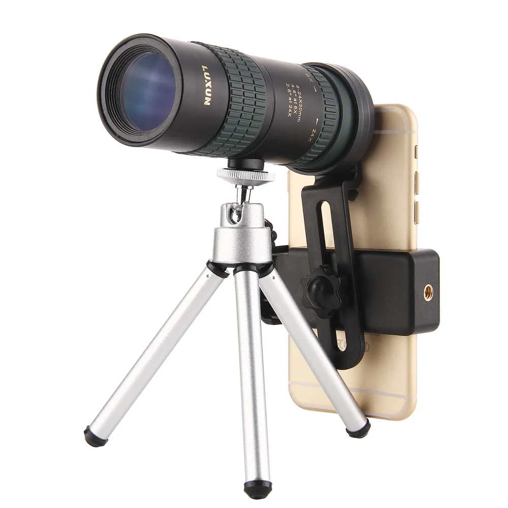 

2019 Original Binoculars High Power HD Zoom Monocular Precise Telescope Pocket Binoculo Hunting Optical Prism Scope Phone Lens