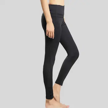 

2016 Women Solid color running sports Yoga pants Quick Drying Trousers Leggings Elastic Gym Fitness Tight Compression Pants