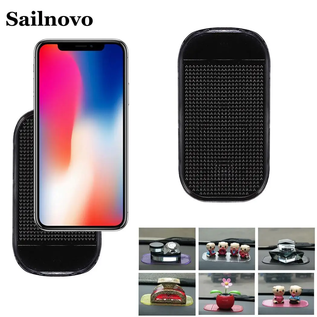 Sailnovo 12 7 см x 6 8 многоразовый автомобильный Противоскользящий коврик липкий для