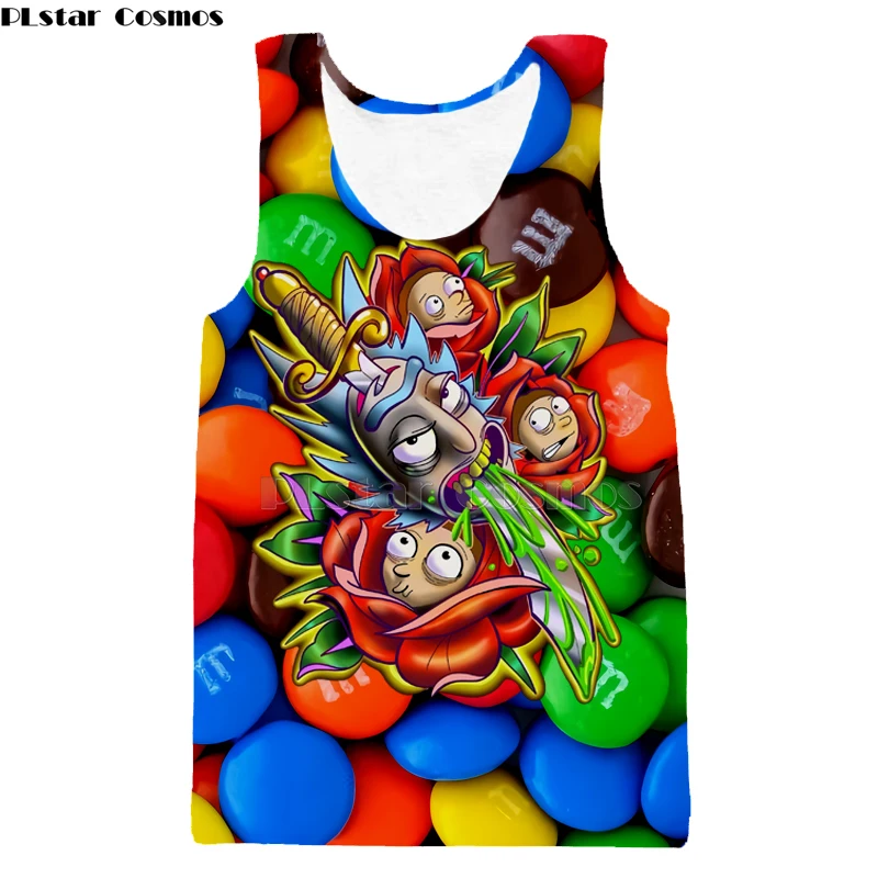 2019 New 3D Rick And Morty zip Hoodies Sweatshirt Men Women Funny Cartoon Print Hoodie food shirt Harajuku Hip Hop Street-13