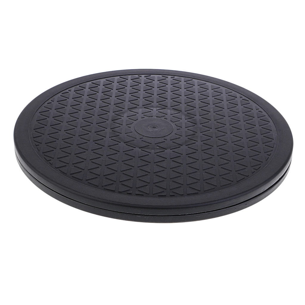 Smooth Rotating 25cm in Diameter Turntable - For Hobby Spray Booths, Clay Pottery Sculpture Tools, Rotating TV or Monitor