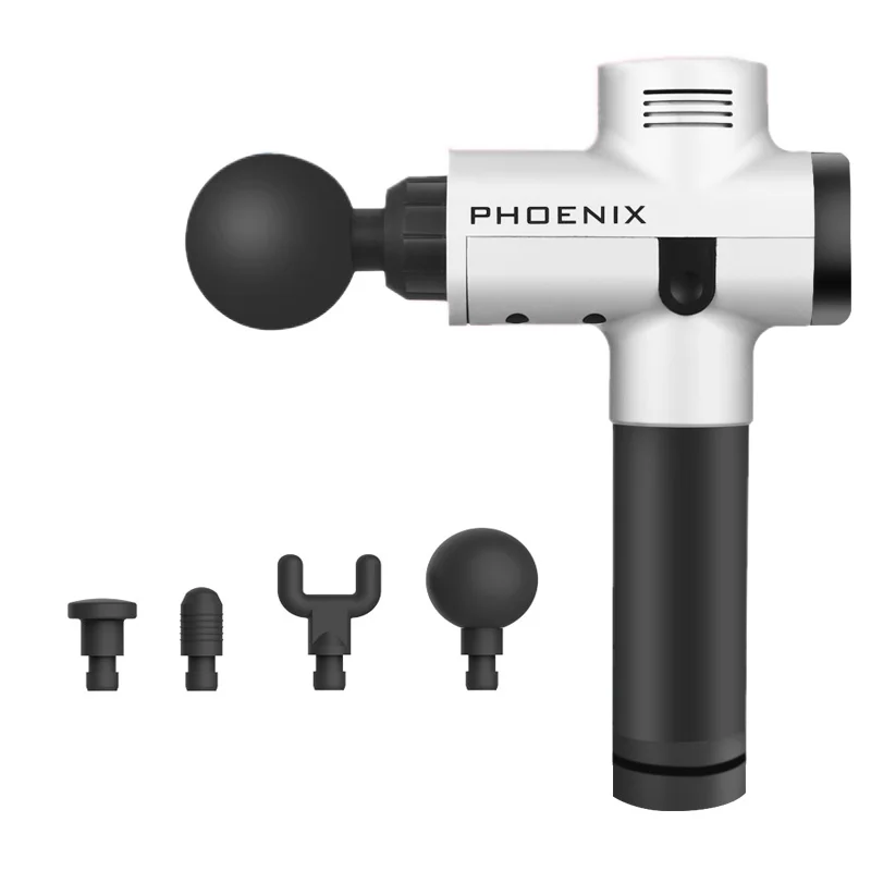 Comprar Pistola de terapia de masaje muscular electrónica portátil de alta frecuencia masaje vibratorio Theragun masaje de relajación dolor alivio corporal