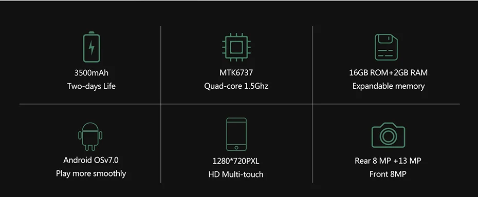 4G Smartphone 5.0 Inch Fingerprint (2)