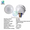 Interruptor de Sensor de movimiento PIR de 220V, 50HZ, Detector de movimiento infrarrojo, lámpara LED de Control de encendido y apagado, iluminación del hogar ► Foto 2/5