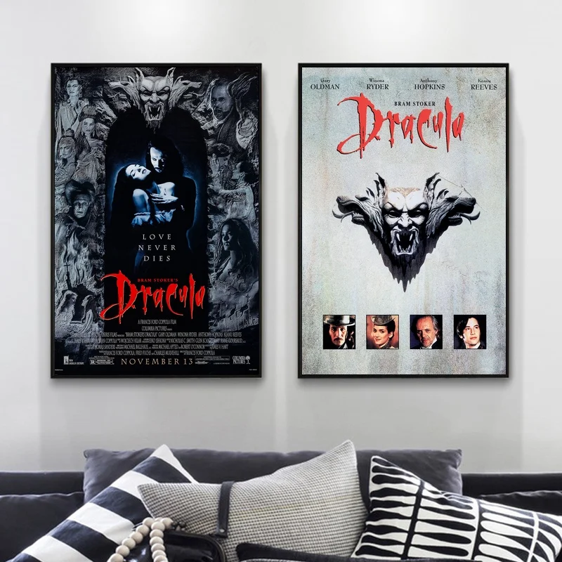 Дракула (1992) классический старый фильм серии Искусство Шелковый постер отпечатанный картины интерьерные