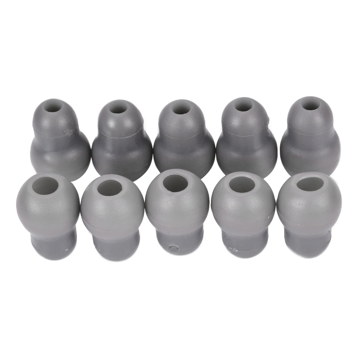10pcs/Lot 13*20mm Gray Silicone Soft Earplug Stethoscope Eartips Earpieces for Littmann Stethoscope