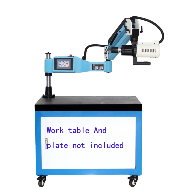 

CE 220V 2pcs M3-M16 Universal Electric Tapping Machine Electric Tapper Tapping Machine-working Taps Threading Machine with Chuck