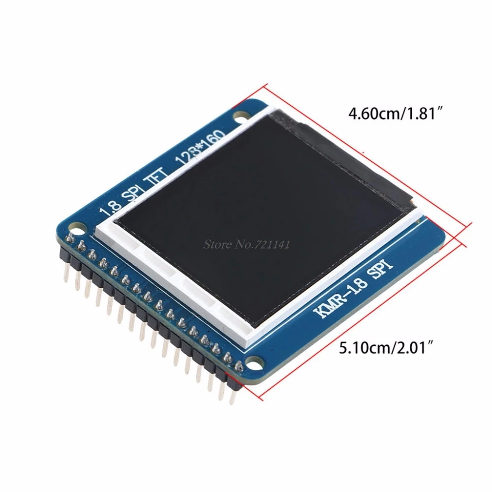 1," SPI TFT 128x160 пикселей дисплей ЖК-модуль Breakout ST7735R 5,10 см* 4,60 см