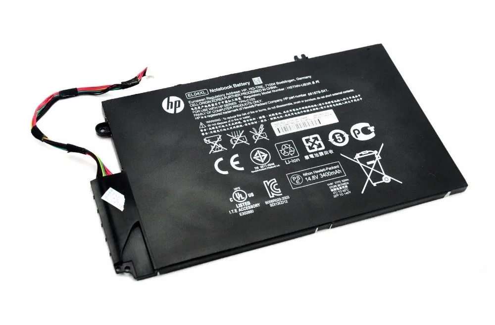 Новая настоящая аккумуляторная батарея для ноутбука HP Envy 4 1000 1100 1200 series 14 8 V