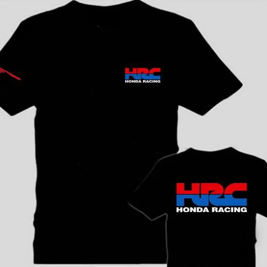 2018 Men Print Hrc Honda Race Motorcycle Modified T Shirt Summer 100