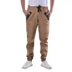 LASPERAL для мужчин работы узкие брюки весна шнурок молния лоскутное мотобрюки мужской моды Мульти Карманы Уличная негабаритных брюк