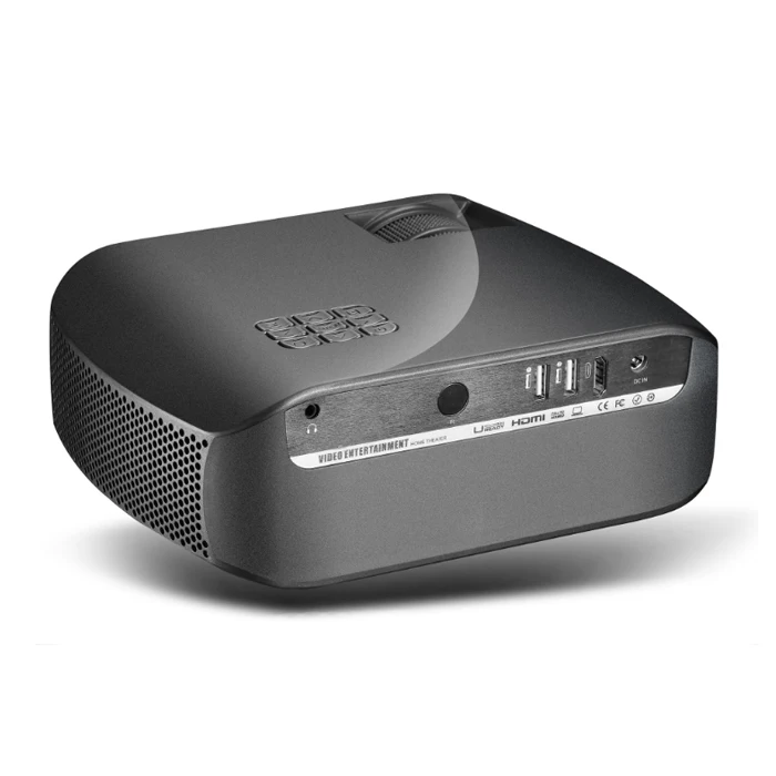 Vivibright F10 ЖК-дисплей проектор 2800 люмен 1280*720 P 3D проектор HDMI USB проектор 23 языков динамик для домашнего кинотеатра