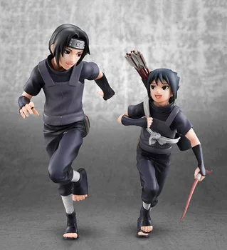 

2pcs/set Naruto: Uchiha Itachi & Sasuke G.E.M. Series PVC Figure EN5